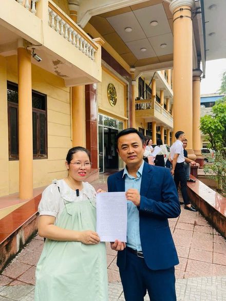 Hiền nhận quyết định trúng tuyển